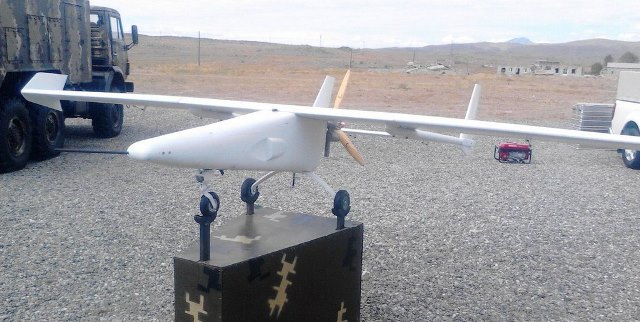 Ermənilərin daha bir pilotsuz aparatı məhv edildi