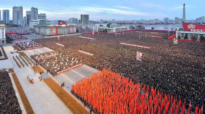 N. Korea holds mass rally after Kim Jong-un’s New Year’s ‘nuke’ message 