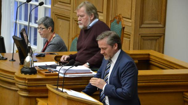 Le gouvernement danois, opposé au vote sur les incidents de 1915