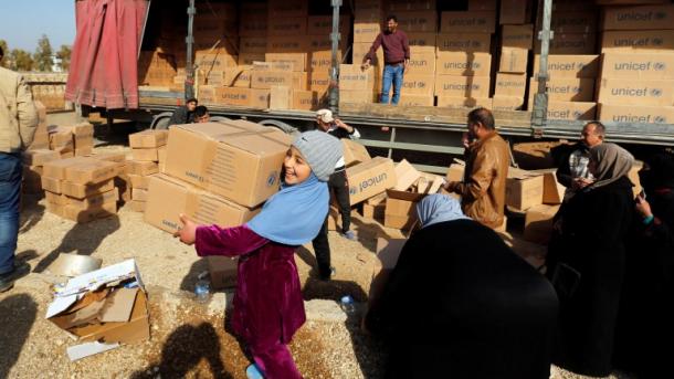 L’ONU réduit les aides alimentaires aux déplacés irakiens pour manque de fonds