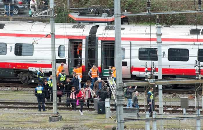 Suisse : déraillement d'un train international, des blessés
