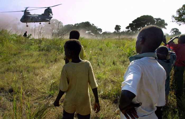 La causa del envio de decenas de soldados a Somalia