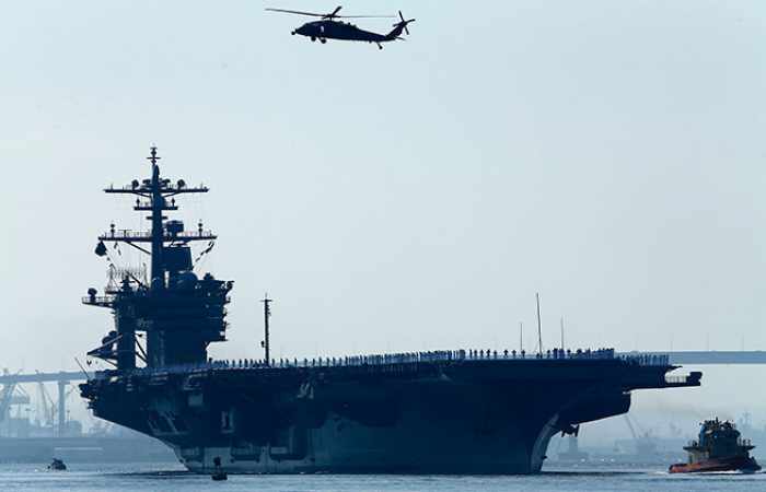 ¿Dónde se encuentra realmente el portaaviones con el que EE.UU. quiere intimidar a Pionyang?