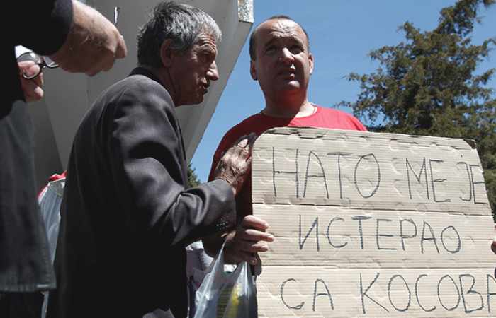 Protestas en Montenegro contra la adhesión del país a la OTAN