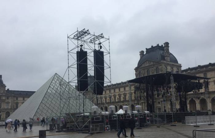 L'esplanade du Louvre évacuée en raison d'une alerte sécurité
