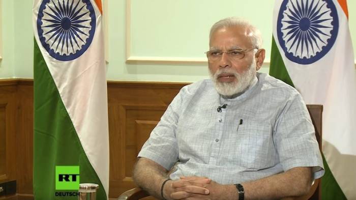 Exklusiv-Interview mit dem indischen Premierminister: "Wir wollen ein Land ohne Bargeld"