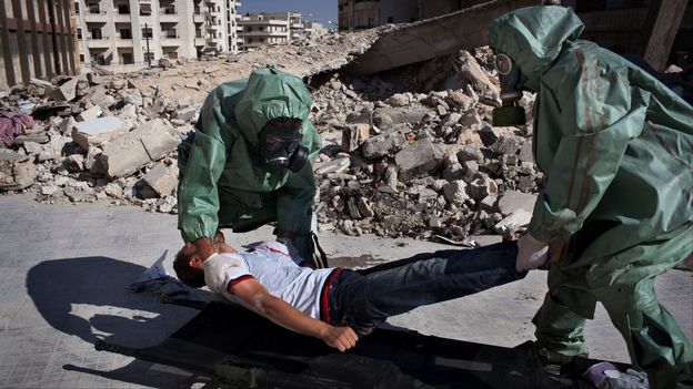 Attaques chimiques en Syrie: un rapport d`enquêteurs de l`ONU attendu cette semaine