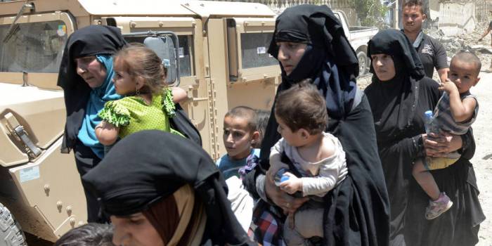 Mossoul: 100.000 civils retenus comme "boucliers humains" par l'EI