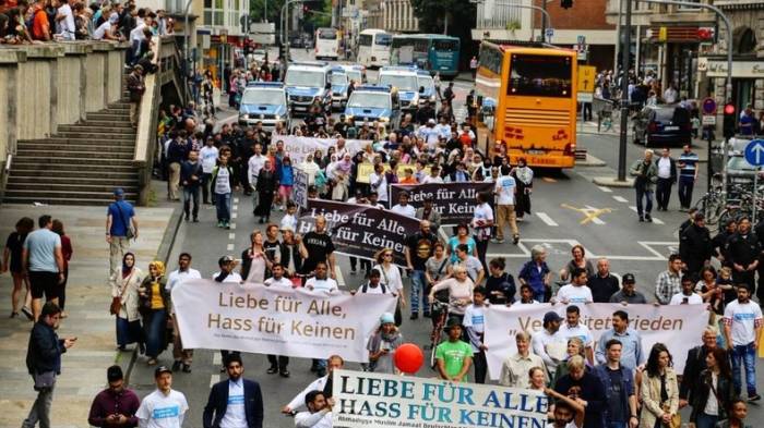 Allemagne: la marche des musulmans contre le terrorisme