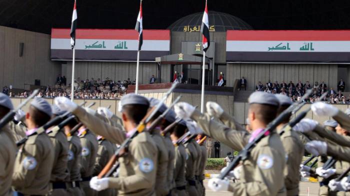 Iraks Armee feiert Eroberung Mossuls mit Militärparade in Bagdad