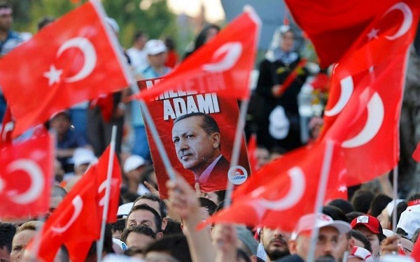 Turquie: hausse de la popularité d`Erdogan