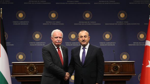 Turquía agradece a Palestina su apoyo y solidaridad durante la intentona golpista.