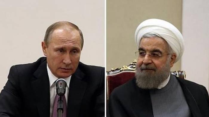 Putin spricht mit Rohani