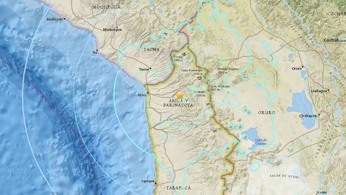 Un sismo de magnitud 6,3 sacude Chile
