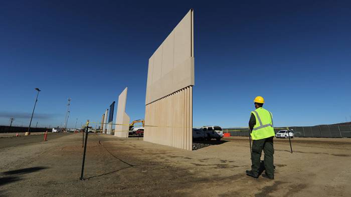 EE.UU.: Están concluidos los ocho prototipos del ansiado muro fronterizo de Trump