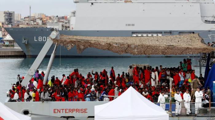 Italie: 264 migrants secourus au large de la Calabre