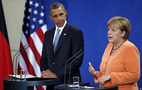 Beynəlxalq qalmaqal: Merkel Obamadan izahat tələb etdi