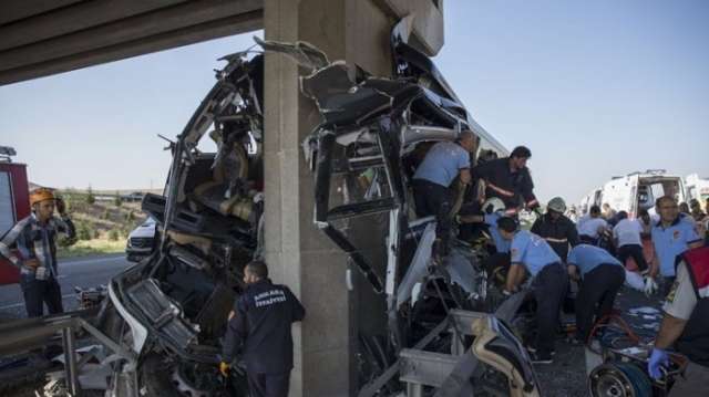 حادث سير مروع في تركيا يودي بحياة 5 أشخاص