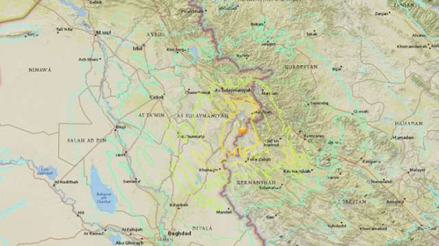 Huge 7.3 magnitude earthquake hits Iraq near border with Iran
