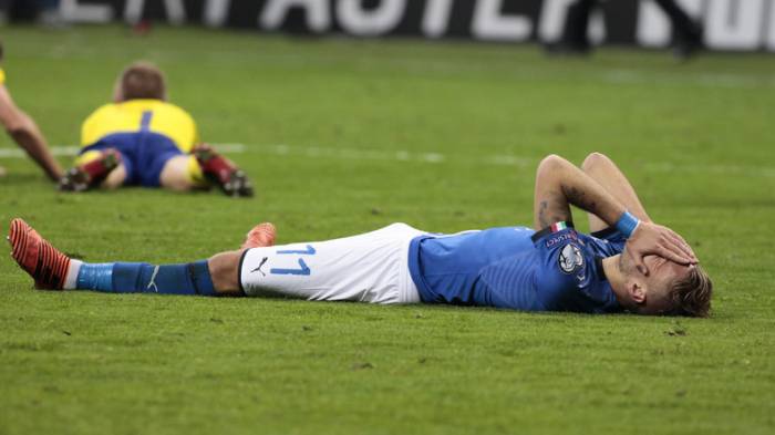 Erstmals seit 60 Jahren: Italien scheidet aus Fußball-WM-Qualifikation aus
