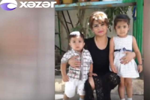 Ana iki övladı ilə birgə öldü - Ailə faciəsi (VİDEO)