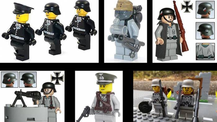 Scandale: des figurines Lego stylisées aux couleurs de la Wehrmacht vendues sur Amazon