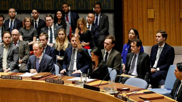USA legen Veto auf UN-Resolution zu Jerusalem ein