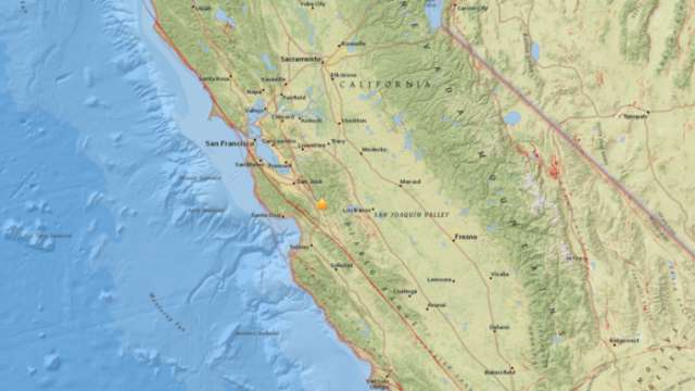 EE.UU.: Un sismo de 3,1 se registra al sureste de San José, California