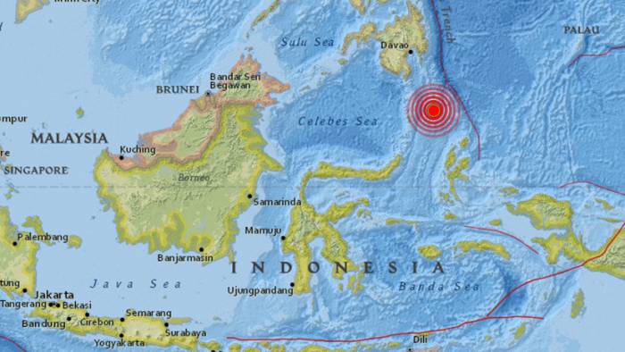 Se registra en Indonesia un sismo de magnitud 5,8