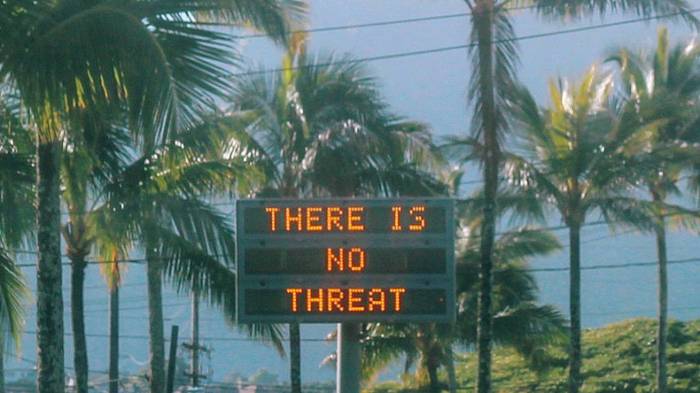 Falscher Raketenalarm erschreckt Menschen in Hawaii