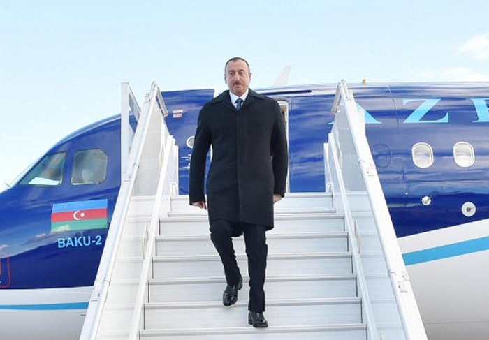 Azerbaijani President visits Great Britain