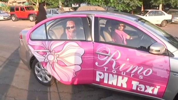 Pink Taxi strikes back against sexual assaults in Egypt - VIDEO