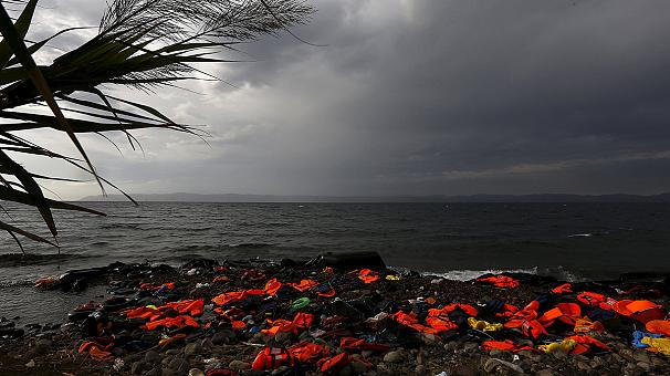 On one beach: 283 lifejackets, 48 plastic tubes, 36 pieces of clothing