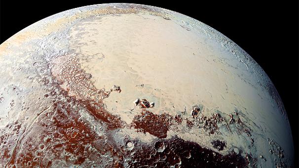 Scientists amazed at diversity of Pluto