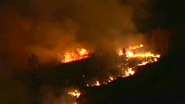 Some 130 fires rage across northern Spain - VIDEO