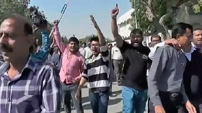 At least two die as airline sell-off protests turn violent in Pakistan