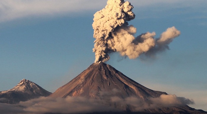 Mexico "Fire" Volcano erupts - VIDEO, No Comment