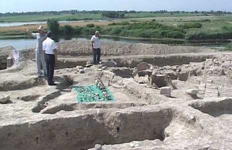 Archeological finds unearthed near Azerbaijan