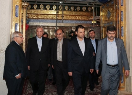 Nazir Bibiheybət ziyarətgahında - FOTO