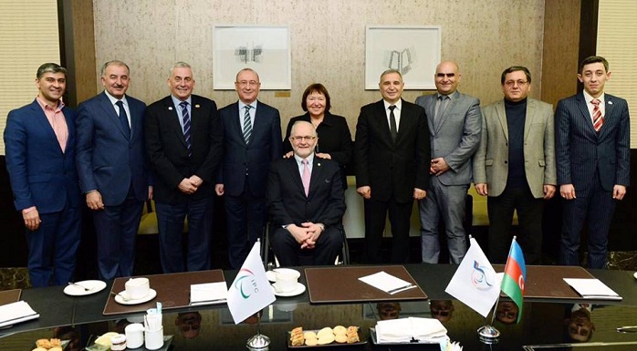 President of International Paralympic Committee arrives in Baku