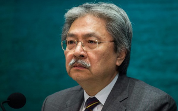 Hong Kong: démission du ministre des Finances