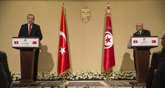 أردوغان: تركيا وتونس متفقتان حول ضرورة عدم المساس بالقدس