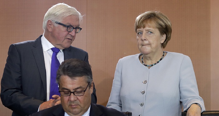 Merkel`s CDU backs Steinmeier for German presidency