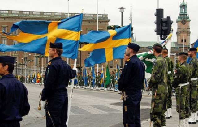 Sweden reintroduces military draft for both men and woman