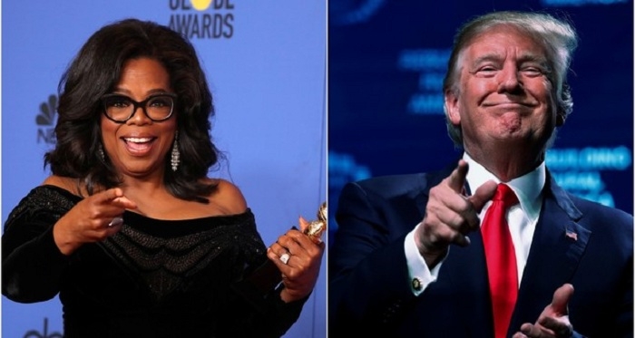 Trump says he would beat Oprah if she ran for president in 2020