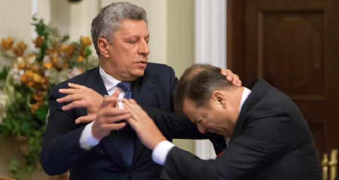 Brawl breaks out in Ukrainian parliament over accusations of being `Kremlin agent`