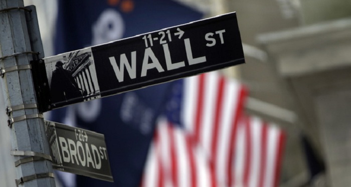 Wall Street gains, bank sector surges to 2008 high