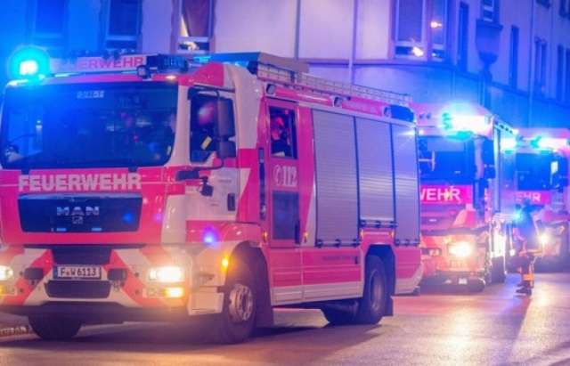 Brand in Asylbewerberunterkunft, drei Verletzte