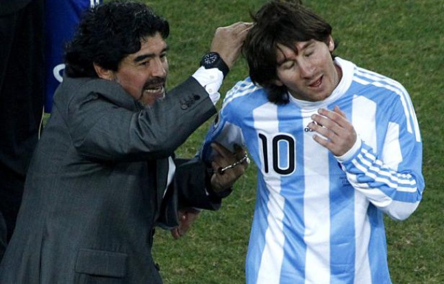 Argentine: La relation de Messi avec Maradona? 