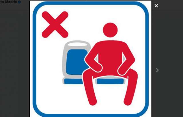 Madrid met en place une campagne contre le «manspreading» dans ses bus